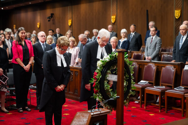 Canadian Association of Former Parliamentarians, Memorial Services for parliamentarians who passed away in the last year. / Association canadienne des Ex-Parlementaires, Cérémonies commémoratives pour les parlementaires décédés au cours de la dernière ann