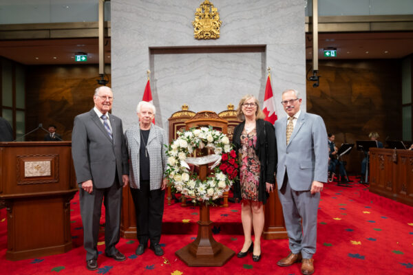 Canadian Association of Former Parliamentarians, Memorial Services for parliamentarians who passed away in the last year. / Association canadienne des Ex-Parlementaires, Cérémonies commémoratives pour les parlementaires décédés au cours de la dernière ann